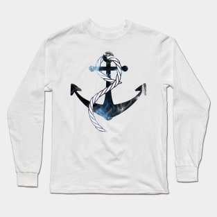 Ships Anchor Long Sleeve T-Shirt